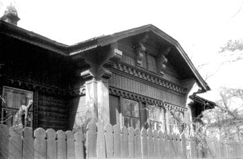 Фрагмент главного фасада
