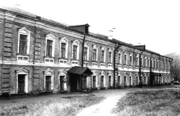 Северный корпус. Дворовый фасад