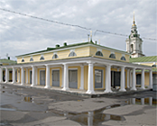 Гостиный двор (Красные ряды) с церковью Спаса в Рядах и Мелочными рядами, сер. XVIII-XIX вв.